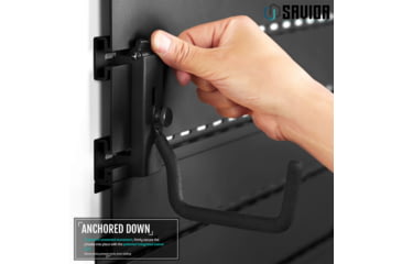 Image of Savior Equipment Wall Rack System Attachments Rifle Hooks