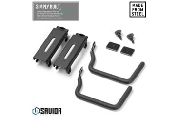 Image of Savior Equipment Wall Rack System Attachments Rifle Hooks