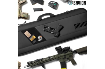 Image of Savior Equipment Specialist 36in Single Rifle Case, Black, 36 x 14.5 x 1, RB-SG36-WS-BK