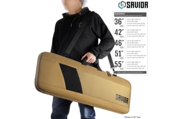 Image of Savior Equipment Specialist 36in Single Rifle Case, Dark FDE, 36 x 14.5 x 1, RB-SG36-WS-TN