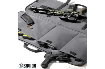 Image of Savior Equipment Specialist 42in Single Rifle Case, Gray, 42 x 14.5 x 1, RB-SG42-WS-GS