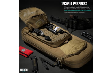Image of Savior Equipment Specialist Covert Single Rifle Case, 34in, Dark FDE, RB-SGSPORT34-WS-TN