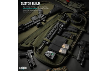 Image of Savior Equipment Specialist Covert Single Rifle Case, 34in, OD Green, RB-SGSPORT34-WS-OG