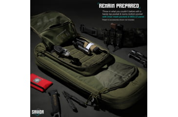 Image of Savior Equipment Specialist Covert Single Rifle Case, 34in, OD Green, RB-SGSPORT34-WS-OG