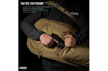 Image of Savior Equipment Specialist Covert Single Rifle Case, Dark FDE, RB-SGSPORT38-WS-TN