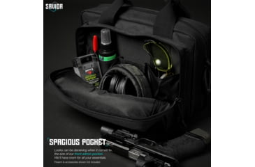 Image of Savior Equipment Specialist Double Pistol Case, Black, HC-DGSPORT-WS-BK