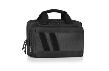Image of Savior Equipment Specialist Double Pistol Case, Black, 12.5in L x 8.5in H x 2.5in W, HC-DGSPORT-WS-BK