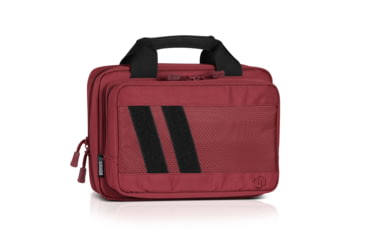 Image of Savior Equipment Specialist Double Pistol Case, Sedona Red, 12.5x8.5x2.5in, HC-DGSPORT-WS-RD