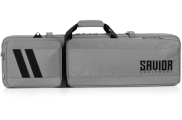 Image of Savior Equipment Specialist LRP Single Rifle Case, 50.5in, Gray, 51 L x 12.5 H x 3.5 W, RB-SG51-LRP-WS-GS
