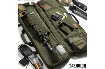 Image of Savior Equipment Specialist LRP Single Rifle Case, 50.5in, OD Green, 51 L x 12.5 H x 3.5 W, RB-SG51-LRP-WS-OG