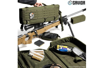 Image of Savior Equipment Specialist LRP Single Rifle Case, 50.5in, OD Green, 51 L x 12.5 H x 3.5 W, RB-SG51-LRP-WS-OG
