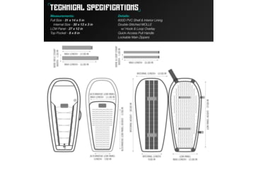 Image of Savior Equipment T.G.B Coffin Covert Single Rifle Case, 30in, OD Green, RB-COVERT30-SS-OG