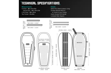 Image of Savior Equipment T.G.B Coffin Covert Single Rifle Case, 34in, Dark FDE, RB-COVERT34-SS-TN