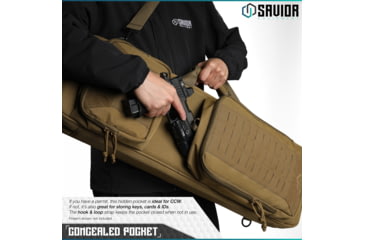 Image of Savior Equipment Urban Carbine Single Rifle Case, Dark FDE, RB-309SG-ARTD-V1-TN