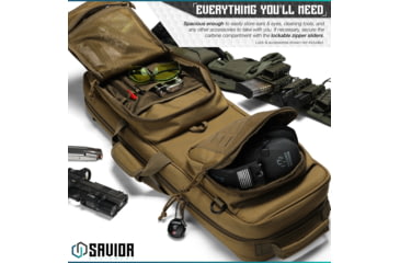 Image of Savior Equipment Urban Carbine Single Rifle Case, Dark FDE, RB-309SG-ARTD-V1-TN