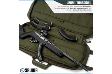 Image of Savior Equipment Urban Takedown Single Rifle Case, OD Green, RB-259SG-TD-V1-OG