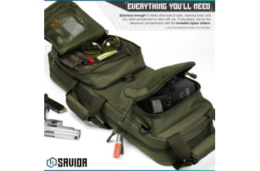Image of Savior Equipment Urban Takedown Single Rifle Case, OD Green, RB-259SG-TD-V1-OG