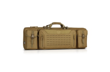 Image of Savior Equipment Urban Warfare Double Rifle Case, Dark FDE, 35in L x 12in H, RB-3612DG-VER2-TN