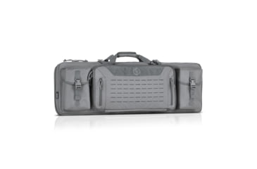 Image of Savior Equipment Urban Warfare Double Rifle Case, Grey, 35in L x 12in H, RB-3612DG-VER2-GS