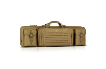 Image of Savior Equipment Urban Warfare Double Rifle Case, Dark FDE, 41in L x 12in H, RB-4212DG-VER2-TN