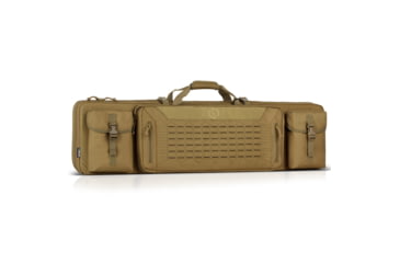 Image of Savior Equipment Urban Warfare Double Rifle Case, Dark FDE, 45in L x 12in H, RB-4612DG-VER2-TN