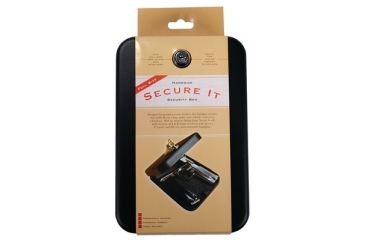 Image of Secure It Handgun Security Box With Key Lock 12 Per Case 9