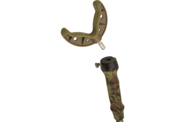 Image of Shocker Tom Taker Click-Stix Shooting Stick, Green/Camo, 36 in, 21927