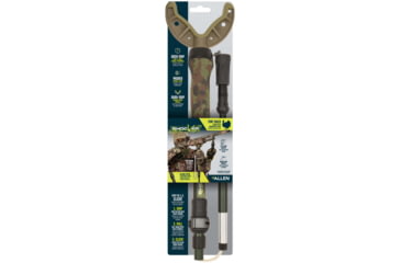 Image of Shocker Tom Taker Click-Stix Shooting Stick, Green/Camo, 36 in, 21927