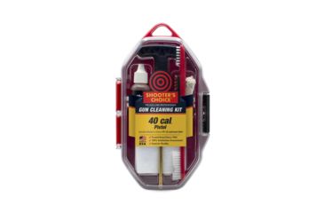Image of Shooters Choice Pistol Gun Cleaning Kit, .40 Cal, SHF-SRS-40