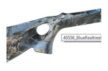 Image of Shooters Ridge Ruger 10/22 .22lr .920 Thumbhole Stock, Blue Hardwoods Camo, 40556