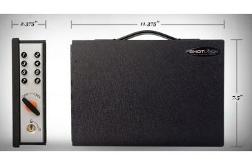Image of EDEMO ShotLock Handgun 200M Solo-Vault Mechanical Gun Safe S-HSV200M, EDEMO1