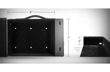Image of ShotLock Handgun 200E Solo-Vault Electronic Gun Safe S-HSV200E