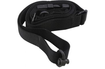 Image of SigTac Black Nylon Adjustable 2 Point Sling, Push Button QD Swivel for SIG516 110073