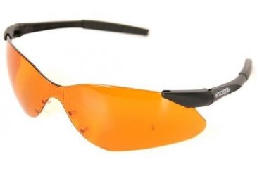 Image of Silencio Shooting/Sporting Glasses w/Black Frame &amp; Orange Lens 3014942