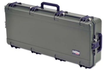 Image of SKB Cases 4217-7 Double Bow / Rifle Case, OD Green, 3i-4217-DB-M