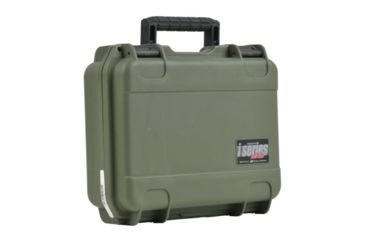 Image of SKB Cases iSeries 1209 Mil-Spec Pistol Case Military Green, 14 x 12 x 6 1/4 3i-1209-4M-L