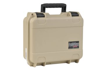 Image of SKB Cases iSeries 1209 Mil-Spec Pistol Case Tan, 14 x 12 x 6 1/4 3i-1209-4T-L