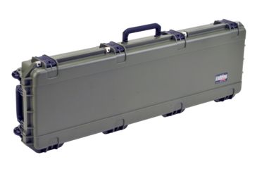Image of SKB Cases iSeries 5014 Double Rifle Case, Olive Drab, 53 1/8 x 17 1/4 x 7 3i-5014-DR-M
