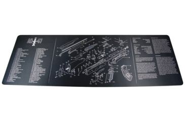 Image of Slip 2000 Blueprint Gun Cleaning Mat 11x17 Inches For AK47