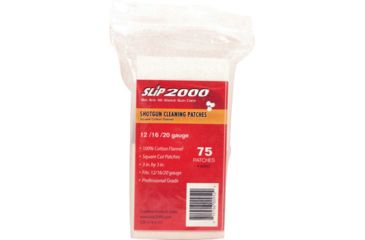 Image of Slip 2000 Cleaning Patches 3'' Square .12/.16/.20ga 75-pack