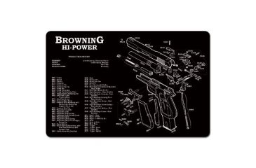 Image of Slip 2000 Gun Cleaning Mat,11x17x1/8in,Browning High Power MAT-BHP