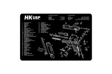 Image of Slip 2000 Gun Cleaning Mat,11x17x1/8in,HK USP MAT-USP
