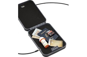 Image of Snapsafe, A Hornady Company Lock Box With Key Lock XL Gun Safe, Polycarbonate, Black, NSN N, 75212