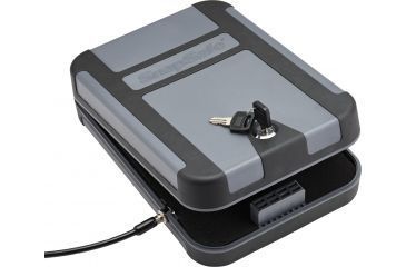 Image of Snapsafe, A Hornady Company Lock Box With Key Lock XL Gun Safe, Polycarbonate, Black, NSN N, 75212