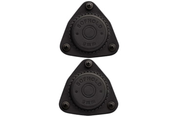 Image of SofHold 9MM Bullet Gun Magnet Mount, 2 Pack, Black, 9mm-black-1-2PK