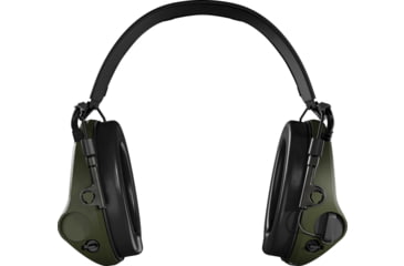 Image of Sordin Supreme T2 Leather Memory Foam Headband, Green, 303006-10P