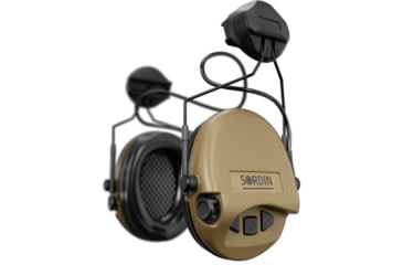 Image of Sordin Supreme MIL AUX Headset, Beige Cups, 530448