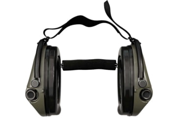 Image of Sordin Supreme MIL AUX Headset, Green Cups, 530445
