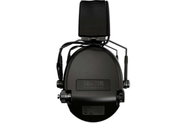 Image of Sordin Supreme MIL AUX Headset, Slim Headband, Black Cups, 500781