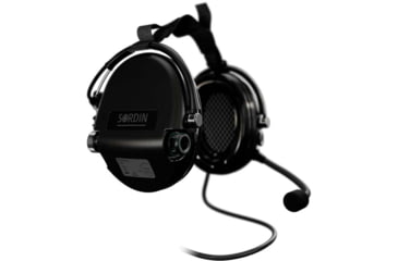 Image of Sordin Supreme MIL CC Headset, Neckband, Black Cups, 500785